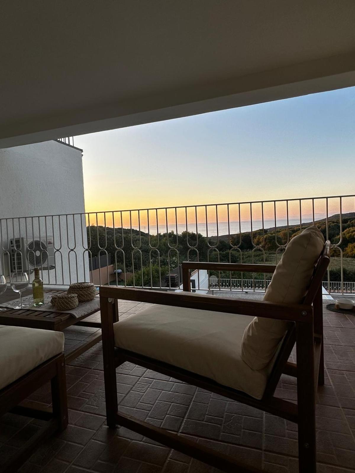 Costa Rossa View Sunset Villa Cascabraga Kültér fotó